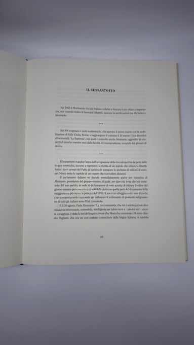 81949 Sandro Forte, Giorgio Almirante, Politica e vita, Alba, Field Educational Italia