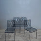 82505 Set n 4 sedie in ferro e plexiglass Ciacci Kreaty