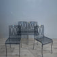82505 Set n 4 sedie in ferro e plexiglass Ciacci Kreaty
