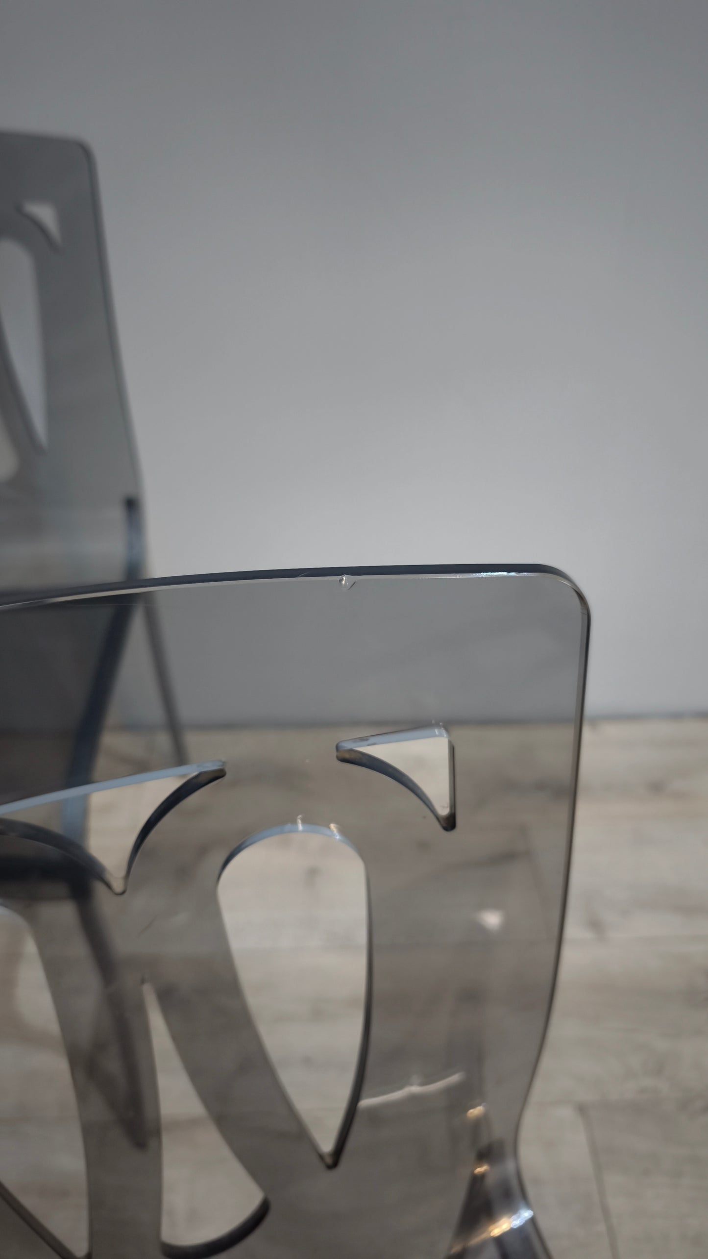 82505 Set n 4 sedie in ferro e plexiglass Ciacci Kreaty
