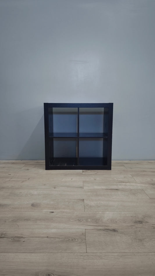 82511 Libreria nera 4 cubi Ikea