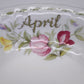 82526 Ciotolina in ceramica Royal Albert 1970, Flower of the month series, Sweet Pea, April
