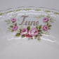 82526 Ciotolina in ceramica Royal Albert 1970, Flower of the month series, Roses, June