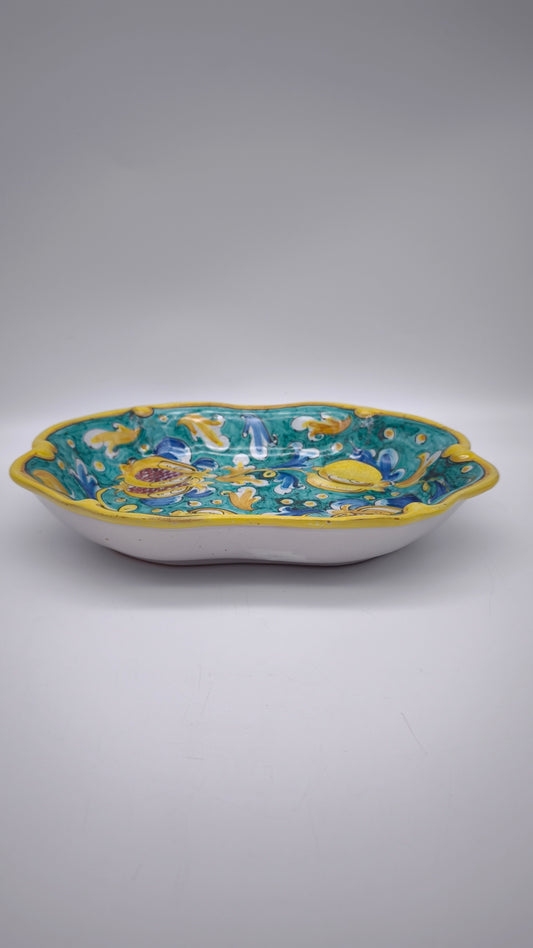 82525 Centrotavola in ceramica Caltagirone