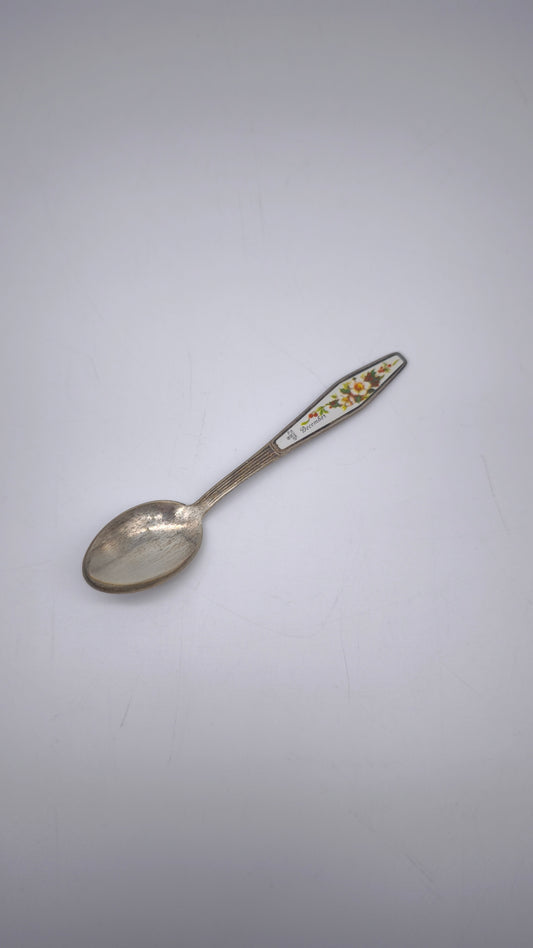 82538 Cucchiaino Royal Albert, December, silver plated