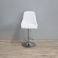 82546 Sgabello bianco con altezza regolabile
