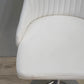 82546 Sgabello bianco con altezza regolabile