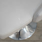 82546 Sgabello bianco con altezza regolabile