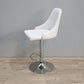 82546 Sgabello bianco con altezza regolabile