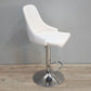 82546 Sgabello bianco con altezza regolabile