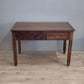 82475 Tavolo madia in legno massello con cassetto frontale