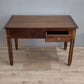82475 Tavolo madia in legno massello con cassetto frontale