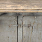 82474 Credenza da lavoro in ferro con piano in legno