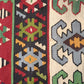 82624 Tappeto Kilim in vari colori