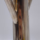 82607 Candelabro in metallo argentato Mesa Italy, anni '80