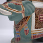 82691 Coppia di alzatine a forma di elefante in ceramica