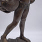 81458 Statua acquaiolo in bronzo su base in marmo firmata De Martino