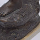 81458 Statua acquaiolo in bronzo su base in marmo firmata De Martino