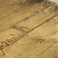 82928 Tavolo con base color panna e piano in legno grezzo