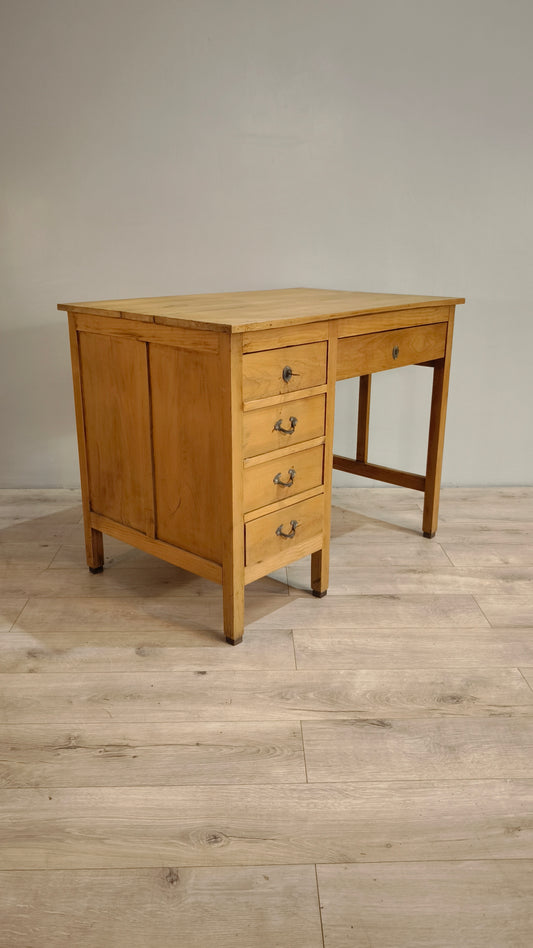 82958 Scrivania ministeriale in legno