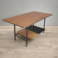 82929 Tavolo basso con base in ferro