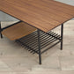 82929 Tavolo basso con base in ferro