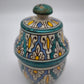 82900 Piccola potiche in ceramica marocchina