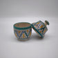 82900 Piccola potiche in ceramica marocchina