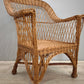 82945 Poltroncina in vimini intrecciato
