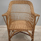 82945 Poltroncina in vimini intrecciato
