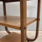 82953 Tavolino stile art déco con due ripiani