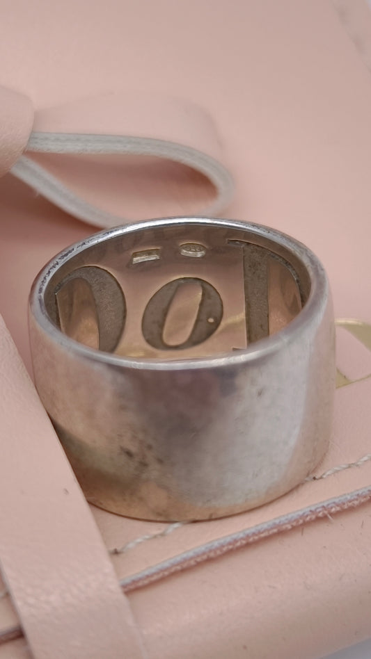 79788 Anello Dodo in argento