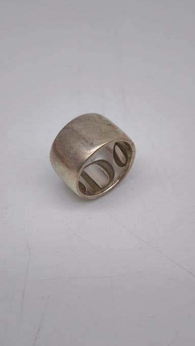 79788 Anello Dodo in argento