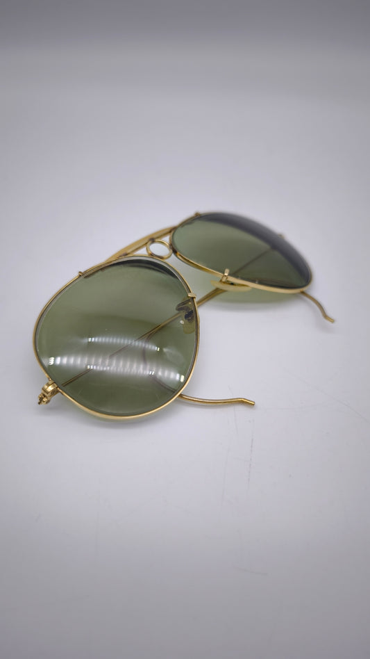 82684 Occhiali da sole Rayban vintage anni '60 con custodia