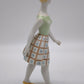 82872 Statuina fanciulla in ceramica Kezzell Festett