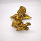 82773 Scultura angioletto in legno dorato