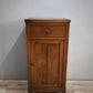 83265 Comodino in legno con piano in marmo grigio
