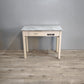 83645 Tavolo da cucina in legno con piano in marmo