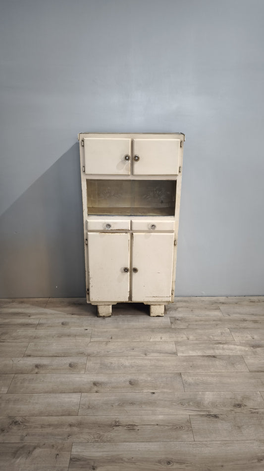 83270 Credenza due sportelli anni '50 color panna