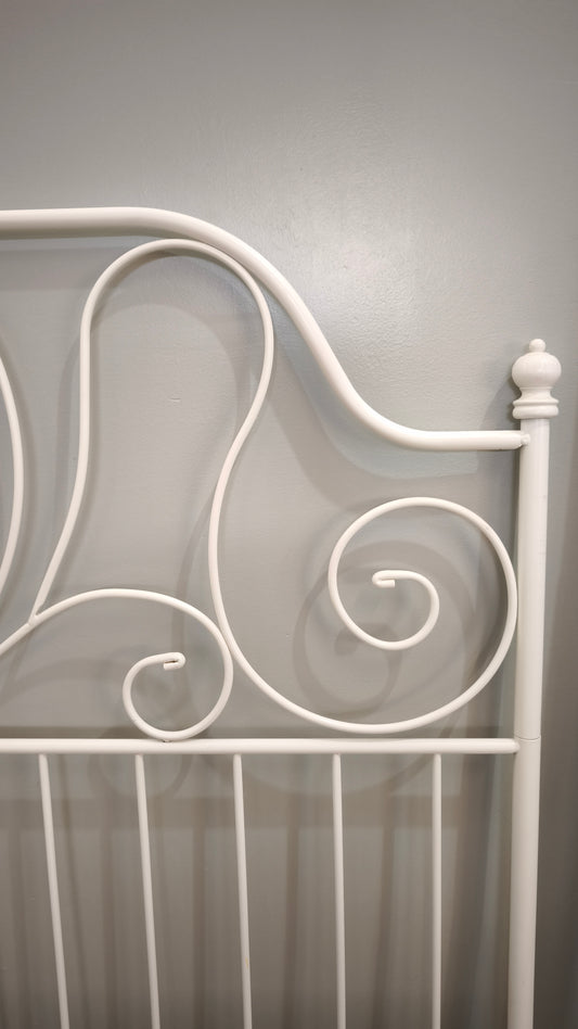 83978 Struttura letto matrimoniale bianca Ikea