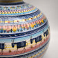 84077 Vaso in ceramica dipinta Ravello