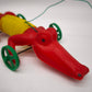83152 Giocattolo vintage in plastica, coccodrillo