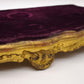 83113 Alzata in legno con velluto francese