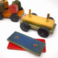 82815 Trenino vintage in legno