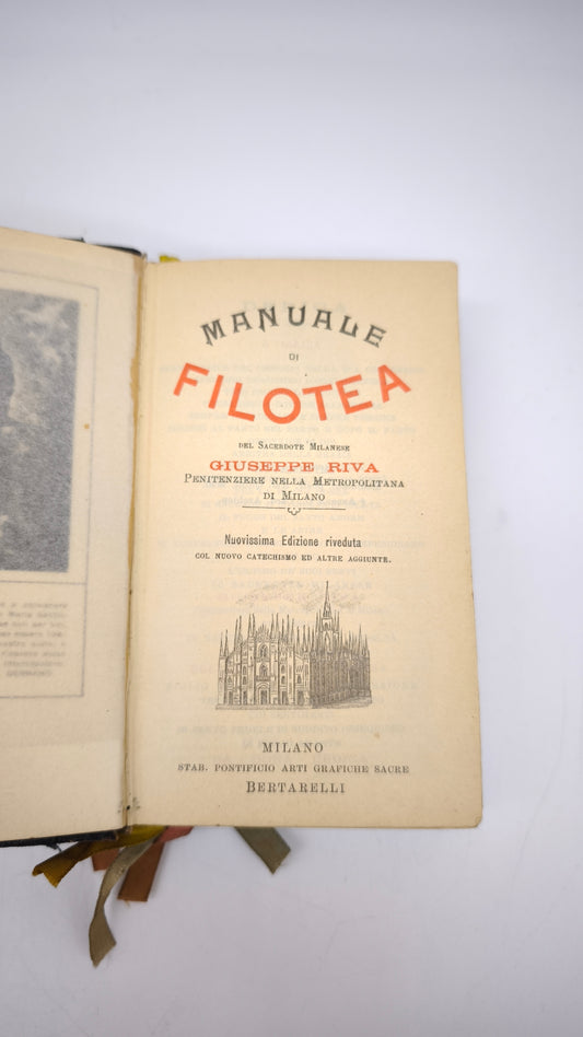 83542 Libro manuale di Filotea