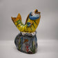 84084 Scultura pesce in ceramica di Caltagirone