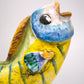84084 Scultura pesce in ceramica di Caltagirone