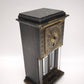 82874 Antico orologio da tavolo in legno con vetri molati