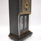 82874 Antico orologio da tavolo in legno con vetri molati