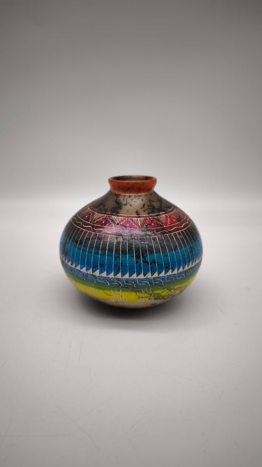 83721 Vaso in ceramica dipinto